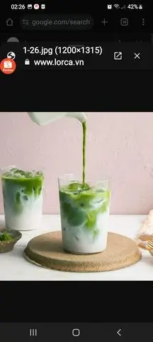 Hình ảnh Matcha latte - 700ml