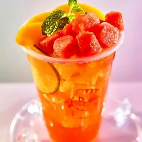 Hình ảnh Trà dưa hấu - đào