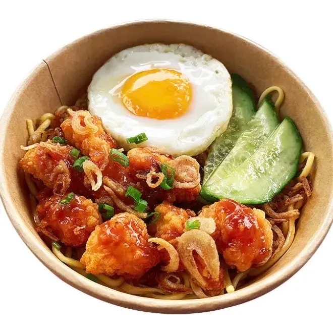 Hình ảnh Mì trộn gà viên ⭐️⭐️⭐️⭐️⭐️