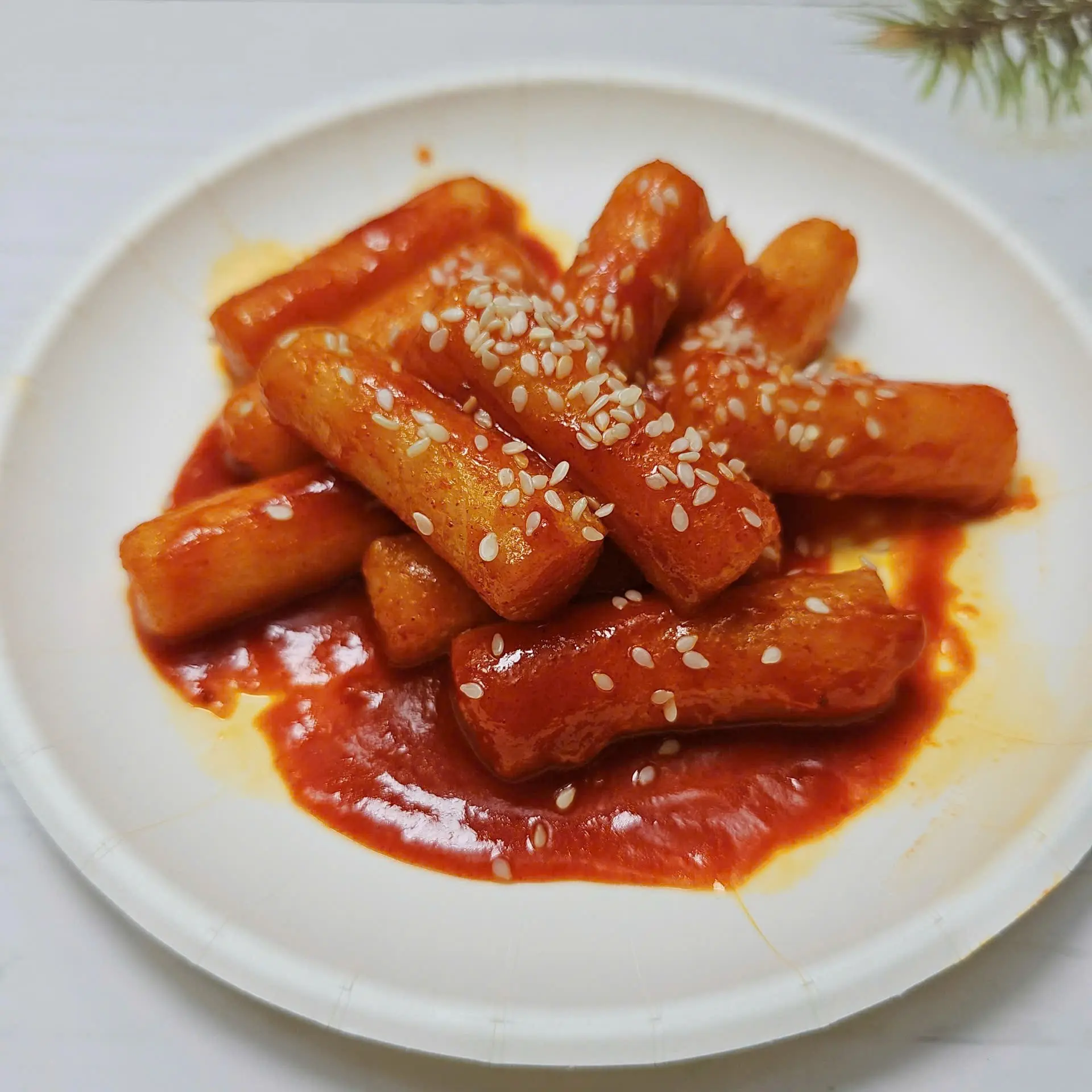 Hình ảnh Tokbokki sốt cay ngọt