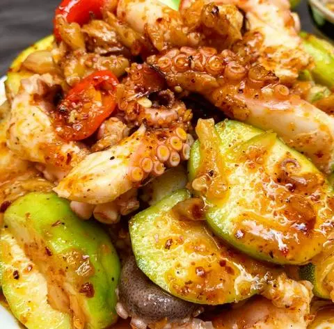Hình ảnh Bạch Tuộc Sốt Thái - Nhỏ