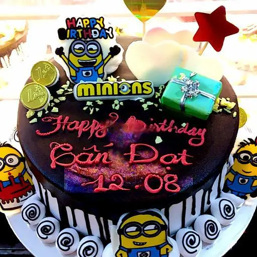 Hình ảnh Bánh kem Minion Size 16cm