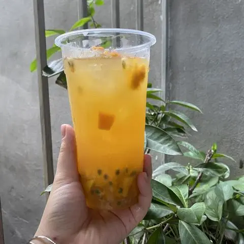 Hình ảnh Trà ô long xoài chanh leo