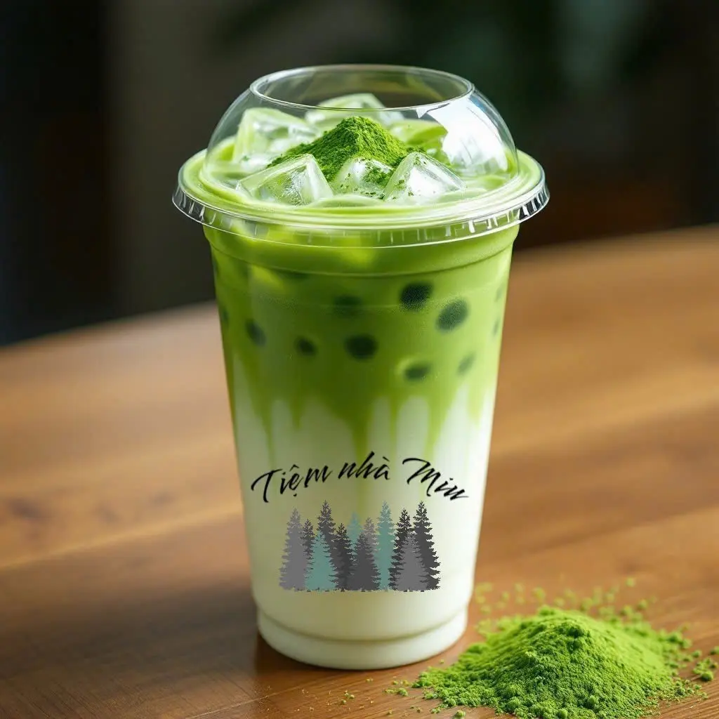 Hình ảnh Matcha latte  ( 500ml )