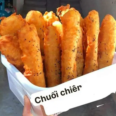 Hình ảnh Chuối chiên Mè Đen