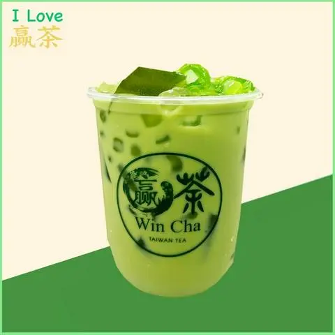 Hình ảnh Trà Sữa Thái Xanh full topping L