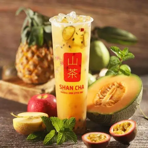Hình ảnh Trà Trái Cây Nhiệt Đới Siêu Khủng 1000ml