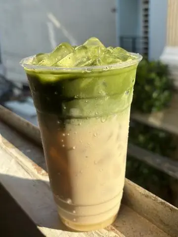 Hình ảnh Matcha sữa gấu