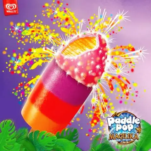 Hình ảnh Kem Kẹo Nổ Trái Cây Wall's Paddle Pop Dragon