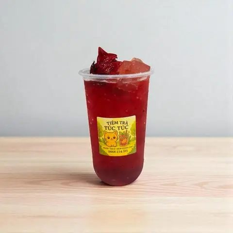 Hình ảnh Trà hibiscus - atiso đỏ