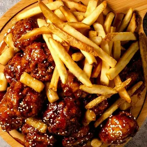 Hình ảnh Gà rán rút xương sốt galbi