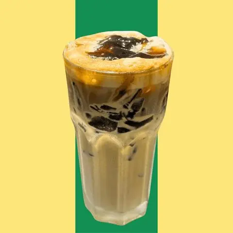 Hình ảnh Sữa tươi cà phê sương sáo