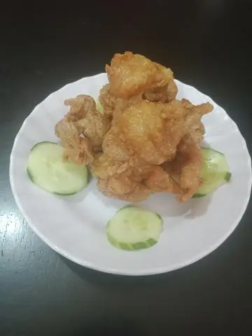 Hình ảnh da gà chiên thêm 