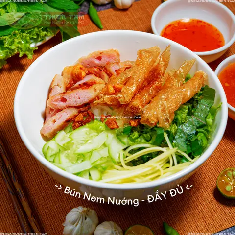 Hình ảnh Bún nem nướng TRUYỀN THỐNG