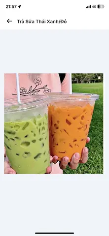 Hình ảnh Trà Sữa Thái Xanh/Đỏ