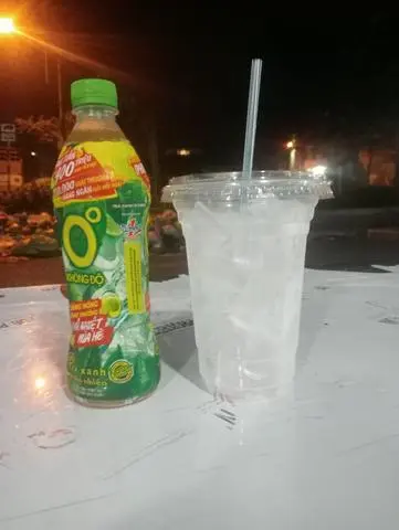 Hình ảnh Nước trà xanh o độ 