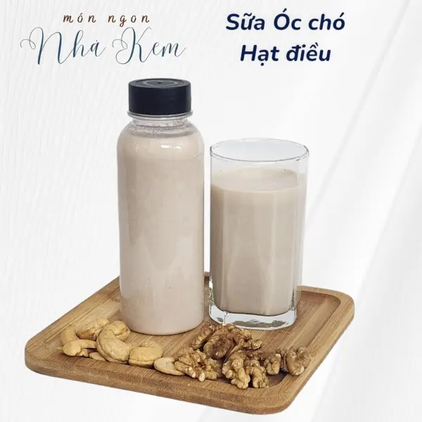 Hình ảnh Sữa Óc Chó - Hạt Điều