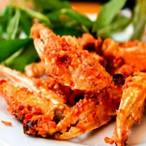 Hình ảnh Càng ghẹ rang muối
