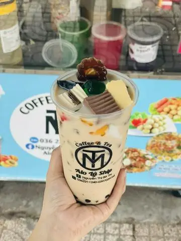 Hình ảnh Trà sữa truyền thống full topping