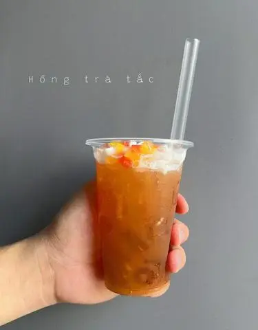 Hình ảnh Hồng trà tắc