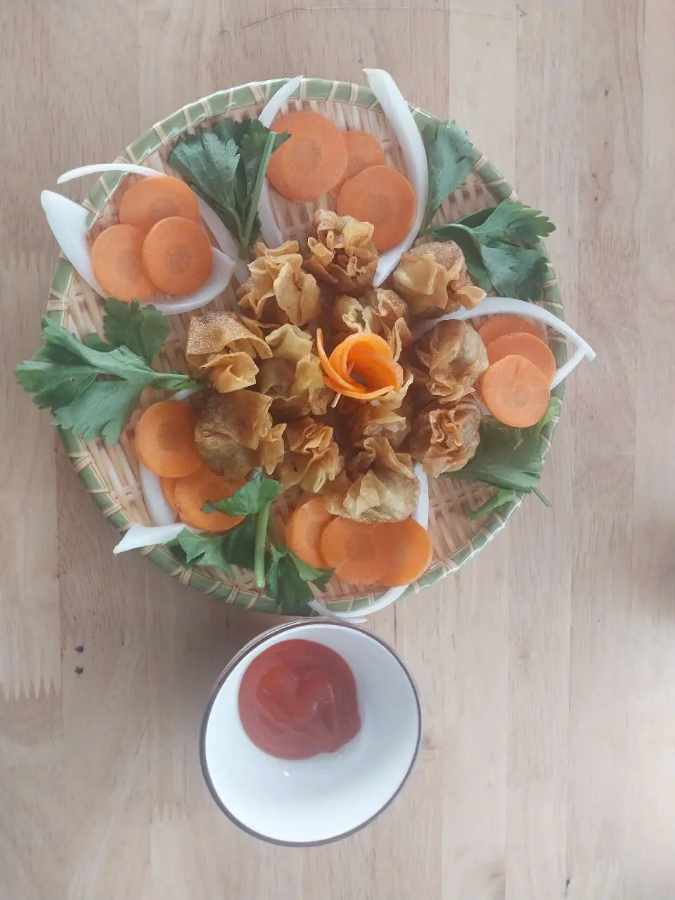 Hình ảnh Hoành Thánh Sủi Cảo Chiên Giòn