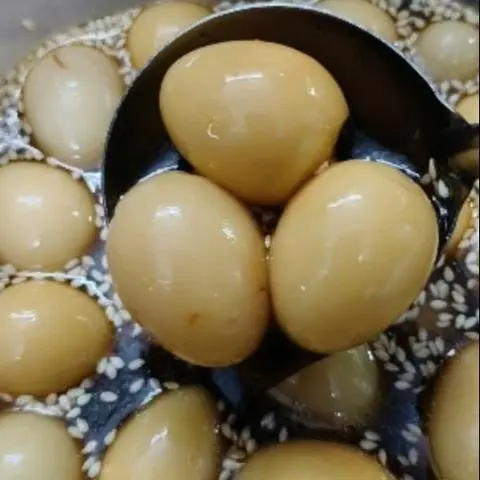 Hình ảnh Trứng cút dẻo ngâm tương chuẩn A TÀO