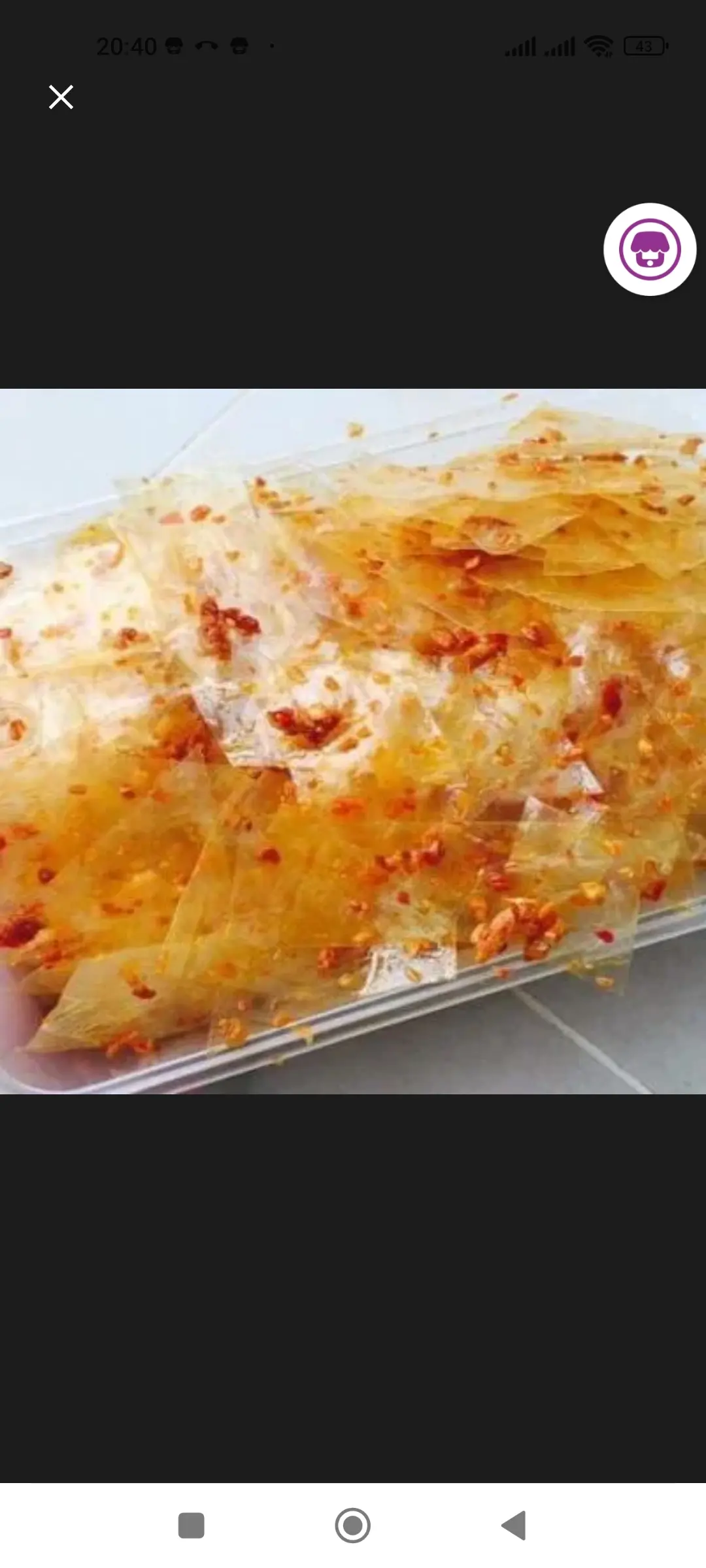 Hình ảnh bánh tráng satế tỏi