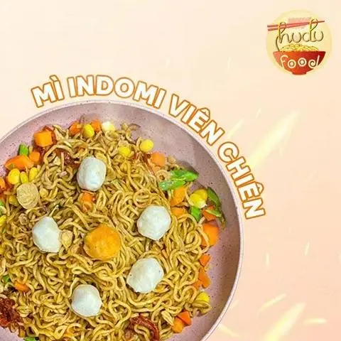 Hình ảnh Mì indomie cá viên chiên
