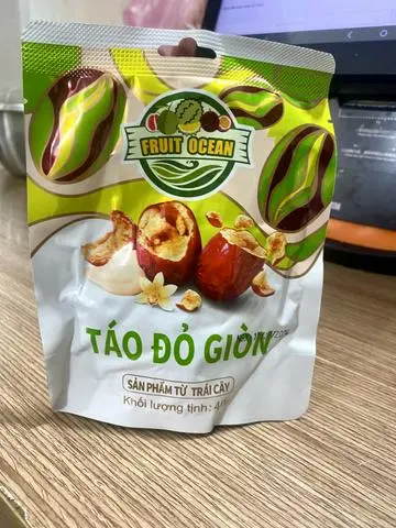 Hình ảnh GÓI TÁO ĐỎ SẤY GIÒN