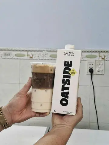 Hình ảnh Cà phê latte - sữa Oatside 