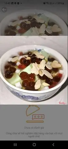 Hình ảnh Chè khúc bạch Trân Châu 