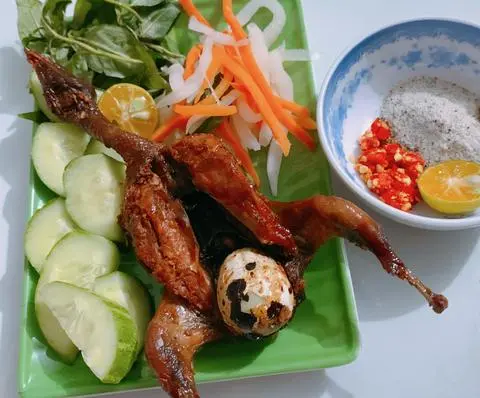 Hình ảnh Chim cút nướng