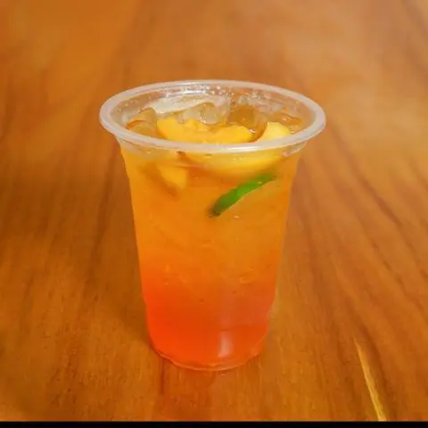 Hình ảnh Trà Chanh Đào + Đào Tươi