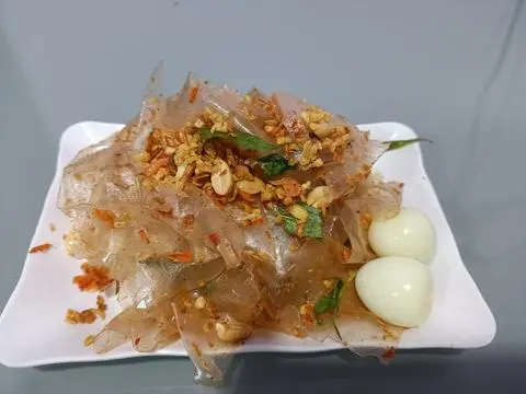 Hình ảnh BÁNH TRÁNG DẺO SATE TỎI VỪA