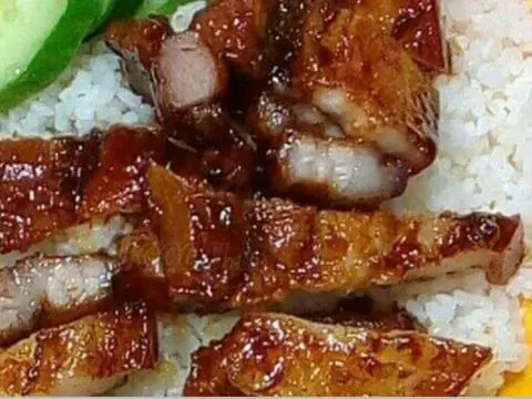 Hình ảnh Cơm ba chỉ nướng