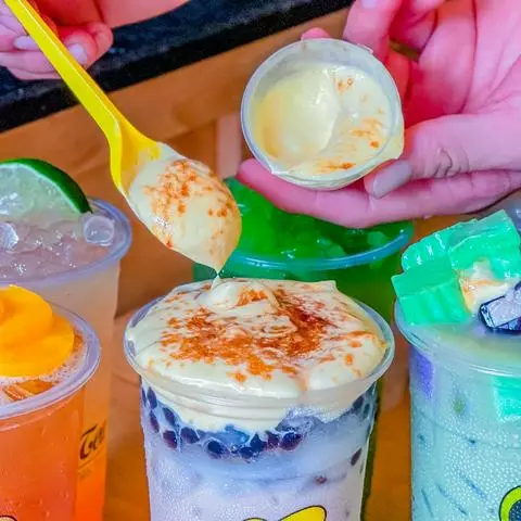 Hình ảnh Trà sữa kem phô mai
