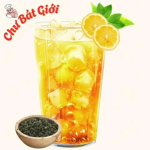 Hình ảnh Trà Chanh Ô Long Trân Châu Ô Long