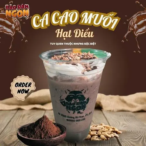 Hình ảnh Cacao Muối Hạt Điều