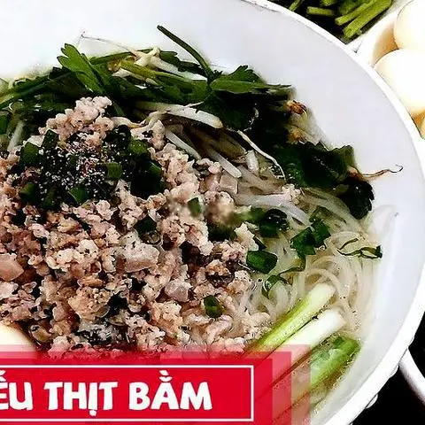 Hình ảnh Hủ Tiếu Mì Thịt Bằm ( Trẻ Nhỏ) 