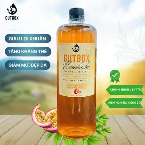 Hình ảnh 1 LÍT KOMBUCHA CHANH DÂY