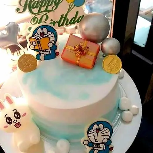 Hình ảnh Bánh kem Đôremon Size Nhỏ