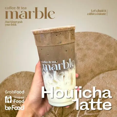 Hình ảnh Houjicha Latte (coldwhisked)