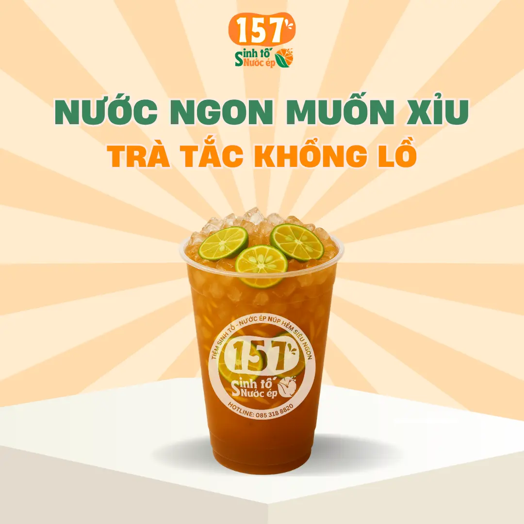 Hình ảnh Trà tắc siêu to khổng lồ