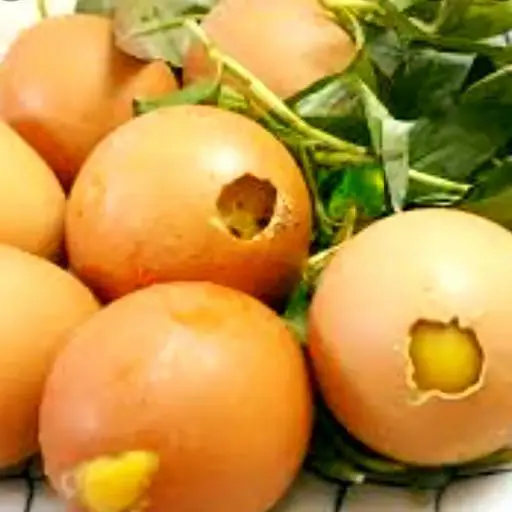 Hình ảnh Hột Gà Nướng Xào Me - 2 trứng