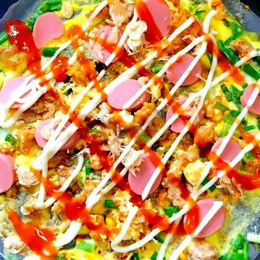 Hình ảnh Bánh tráng nướng xúc xích