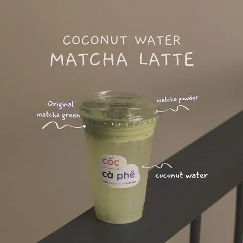 Hình ảnh Matcha Dừa Tươi