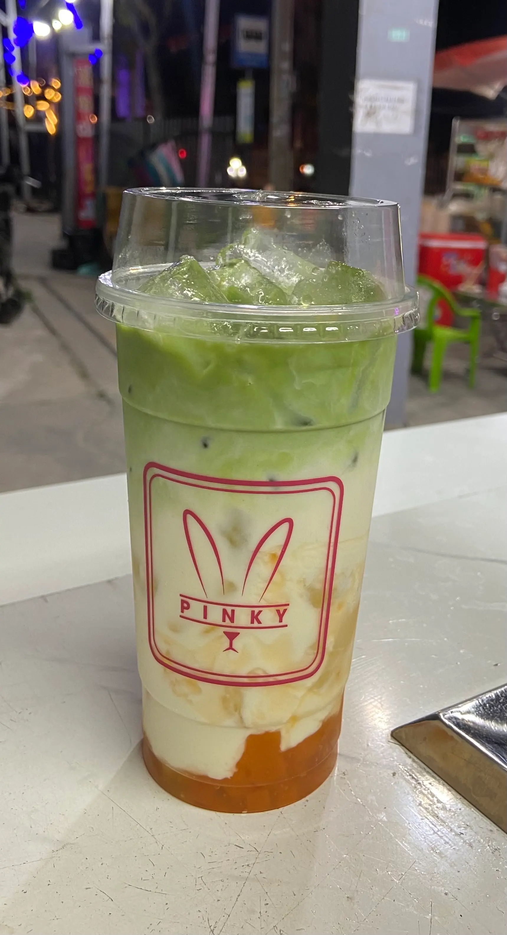 Hình ảnh Matcha latte xoài