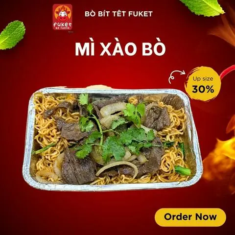 Hình ảnh Mì xào bò