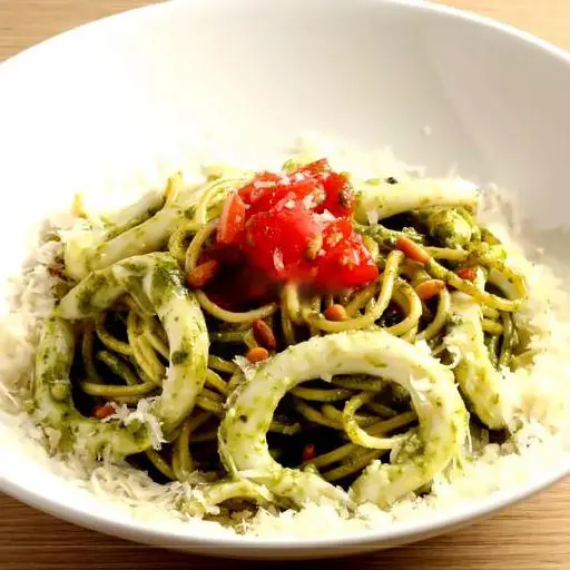 Hình ảnh Pesto squid spaghetti