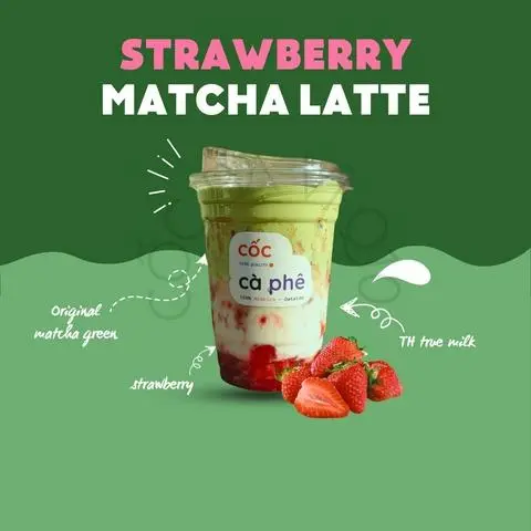 Hình ảnh Matcha Latte Dâu
